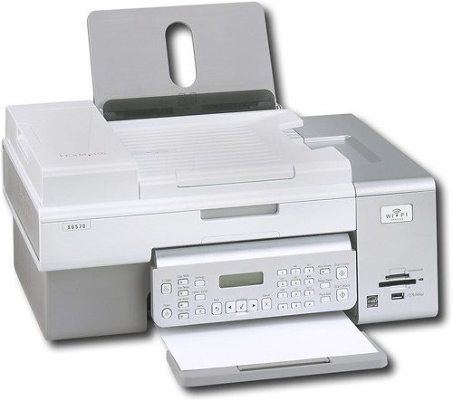 lexmark x6570 fax